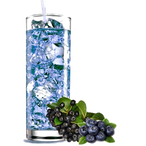 Luxofit Aronia Blaubeere Energy Drink Pulver Getränk, Natürliche Farbstoffe, Allergenfrei, Pulvergetränk für Energieboost, Vegan, für Sportler geeignet (1 Kg) von luxofit