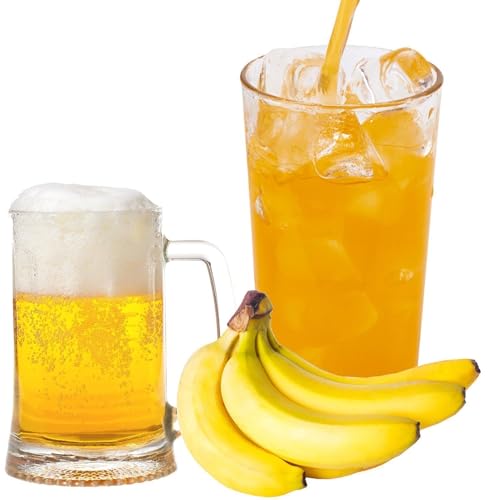 Luxofit Banane Bier Geschmack allergenfreies Energy Drink Pulver, Taurinhaltiges Getränkepulver, Geschmacksintensiv, Leichte Zubereitung, Vegan, Energiebooster (1 Kg) von luxofit