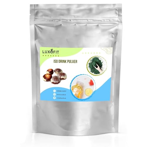 Luxofit Belgische Praline Isotonisches Getränkepulver, Elektrolytgetränk, Natürliche Farbstoffe, L-Carnitin, schnelle und einfache Zubereitung, für Ausdauersport (10 Kg) von luxofit