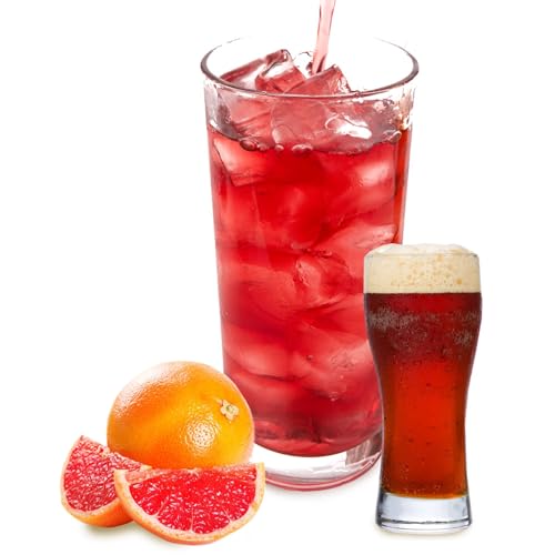 Luxofit Bier Grapefruit Geschmack allergenfreies Energy Drink Pulver, Koffeeinhaltiges Getränkepulver, Allergenfrei, Geschmackserlebnis, für Sportler, fruchtig (333 g) von luxofit