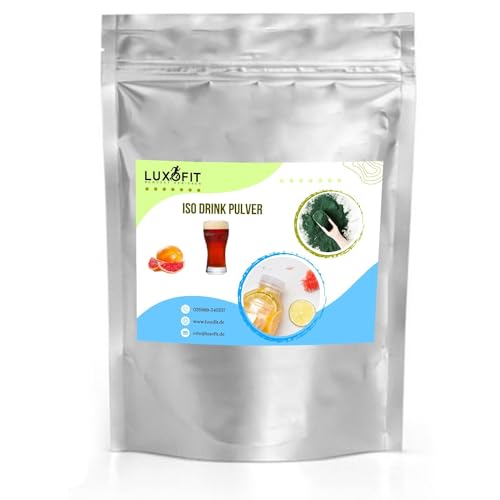 Luxofit Bier Grapefruit Isotonisches Getränkepulver, L-Carnitin, Sportgetränk, Einfache Zubereitung, Elektrolytgetränk, Sportlerernährung mit Geschmack (10 Kg) von luxofit