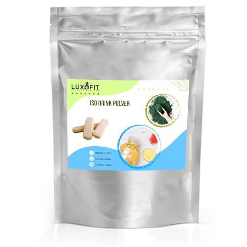 Luxofit Biscuit Isotonisches Getränkepulver, Elektrolytgetränk, schnelle und einfache Zubereitung, Natürliche Farbstoffe, Erfrischung für Körper und Geist (10 Kg) von luxofit