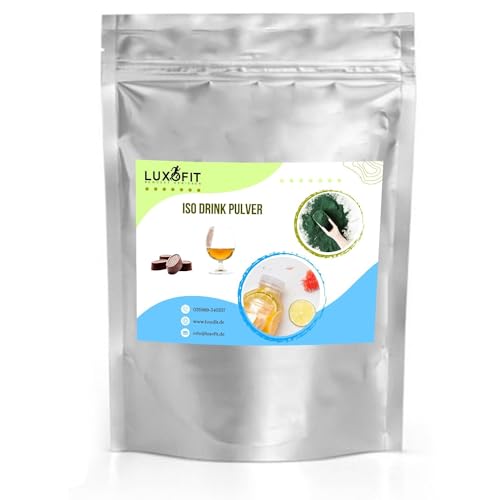 Luxofit Brandy Creme Praline Isotonisches Getränkepulver, Natürliche Farbstoffe, Sportgetränk, Elektrolytgetränk, für aktive Lebensstile, schnelle und einfache Zubereitung (10 Kg) von luxofit