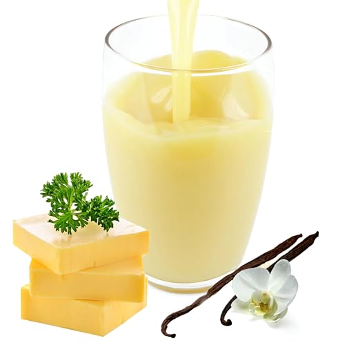 Luxofit Butter Vanille Isotonisches Getränkepulver, L-Carnitin, Sportgetränk mit Geschmack, Elektrolytgetränk für Sportler, schnelle und einfache Zubereitung (1 Kg) von luxofit