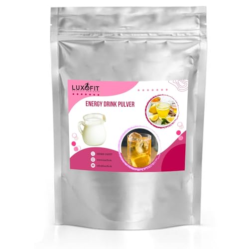 Luxofit Buttermilch Energy Drink Pulver, für aktiven Lebensstil, schnelle und einfache Zubereitung, für Lebensmittel und Getränke geeignet, Made in Germany (1 Kg) von luxofit