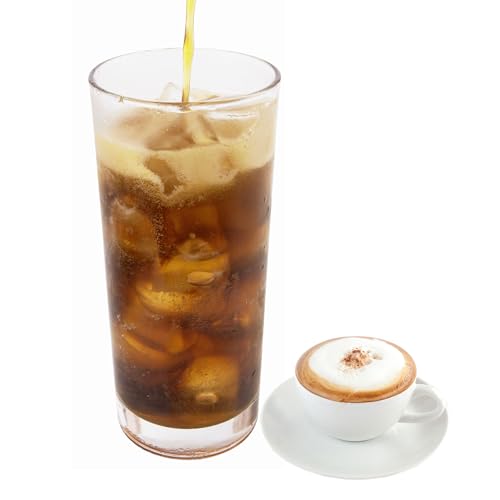 Luxofit Cappuccino Energydrink Pulver, Koffeinhaltiges Getränkepulver, Natürliche Farbstoffe, leichte Zubereitung, allergenfrei, für vielseitige Getränke (1 Kg) von luxofit