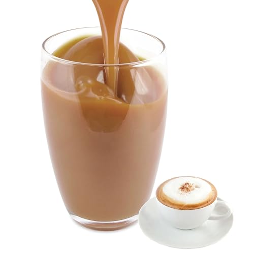 Luxofit Cappuccino Isotonisches Getränkepulver, Elektrolytgetränk, Sportgetränk mit L-Carnitin, Allergenfreies Getränkepulver, für Ausdauersport, Schnelle Zubereitung (1 Kg) von luxofit