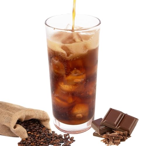 Luxofit Coffeefee Schoko Energydrink Pulver, allergenfrei, Taurinhaltiges Getränkepulver, leichte Zubereitung, Geschmacksintensiv, natürliche Farbstoffe (1 Kg) von luxofit