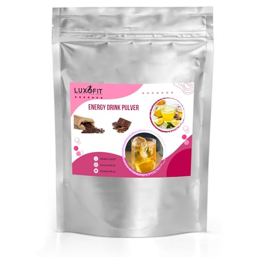 Luxofit Coffeefee Schoko Energydrink Pulver, allergenfrei, Taurinhaltiges Getränkepulver, leichte Zubereitung, Geschmacksintensiv, natürliche Farbstoffe (10 Kg) von luxofit