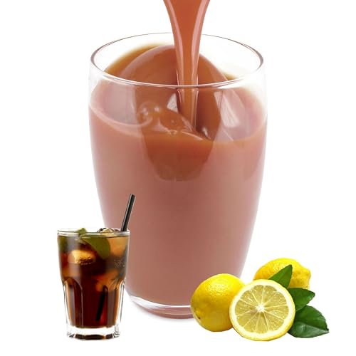 Luxofit Cola Zitrone Isotonisches Getränkepulver, Sportgetränk mit L-Carnitin, für Ausdauersport, mit erfrischendem Geschmack, schnelle und einfache Zubereitung (10 Kg) von luxofit
