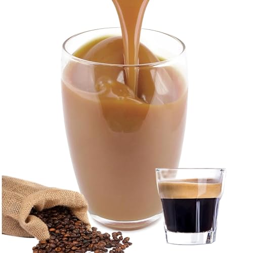Luxofit Espresso Getränk isotonisch/Iso Drink Pulver, L-Carnitin, Sportlergetränk, Natürliche Farbstoffe, Elektrolytgetränk, Schnelle und einfache Zubereitung (10 Kg) von luxofit