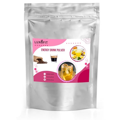 Luxofit Espresso Pulver gemahlen Energy Drink, Natürliches Geschmackserlebnis, schnelle und einfache Zubereitung, Made in Germany, Sportlergetränk, Energieschub (10 kg) von luxofit