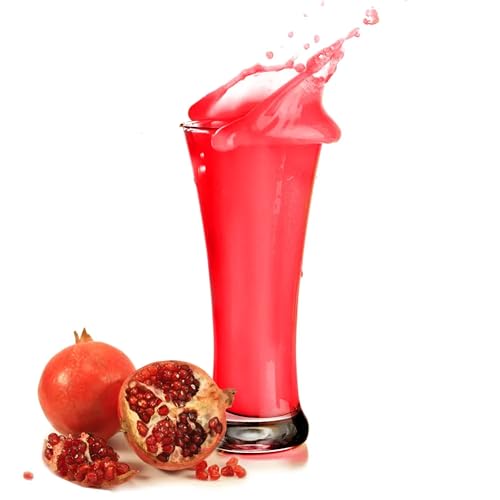 Luxofit Granatapfel Süßmolke Drink Pulver mit Whey Protein, Fruchtiger Molkedrink, mit L-Carnitin, Natürliche Farbstoffe, für Fitness und Wellness geeignet (333 g) von luxofit