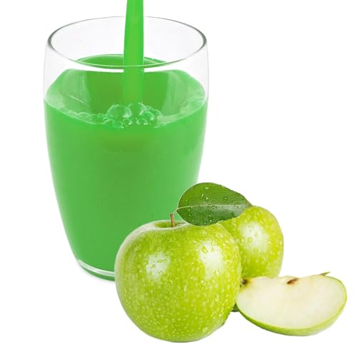 Luxofit Grüner Apfel Getränk isotonisch/Iso Drink Pulver, L-Carnitin, Natürliche Farbstoffe, Erfrischendes Sportgetränk, schnelle und einfache Zubereitung (10 Kg) von luxofit