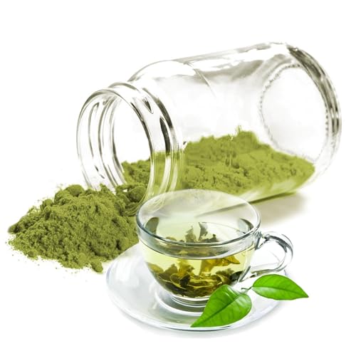 Luxofit Grüner Tee Aroma Pulver, Lebensmittel und Getränke aromatisieren, fruchtig und cremig, Süßspeisen verfeinern, Vegetarisch und Vegan, Made in Germany, GMO-Frei (1 Kg) von luxofit