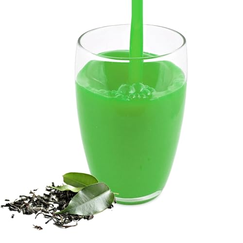 Luxofit Grüner Tee Getränk isotonisch/Iso Drink Pulver, Elektrolytgetränk, Sportgetränk, für Hydration und Erfrischung, natürliche Farbstoffe, einfache Zubereitung (1 Kg) von luxofit