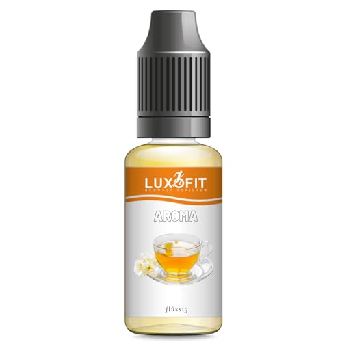 Luxofit Jasmintee Aroma flüssig, Aromatisierung von Lebensmitteln und Getränken, Geschmackskreationen, Lösliche Aromen, Vegetarisch und Vegan, Made in Germany, GMO-Frei (1 L) von luxofit