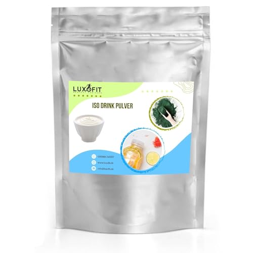 Luxofit Joghurt Getränk isotonisch | Iso Drink Pulver, Elektrolytgetränk, L-Carnitin, Fitnessgetränke, Natürliche Farbstoffe, schnelle und einfache Zubereitung (10 Kg) von luxofit