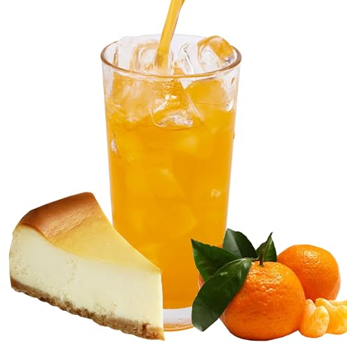 Luxofit Käsekuchen Mandarinen Energydrink Pulver, Allergenfreies Getränkepulver, Natürlicher Energiekick, Besondere Geschmackserlebnisse, Genussvolle Erfrischung (10 Kg) von luxofit