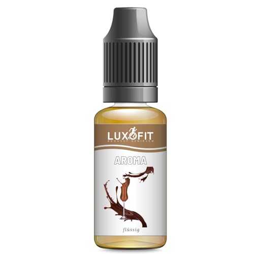 Luxofit Kakao Likör Aroma flüssig, Geschmacksverfeinerung für Lebensmittel und Getränke, Vegetarisch und Vegan, GMO-Frei, Made in Germany, Kreative Küche, Lebensmittelzusatzstoffe (1 L) von luxofit