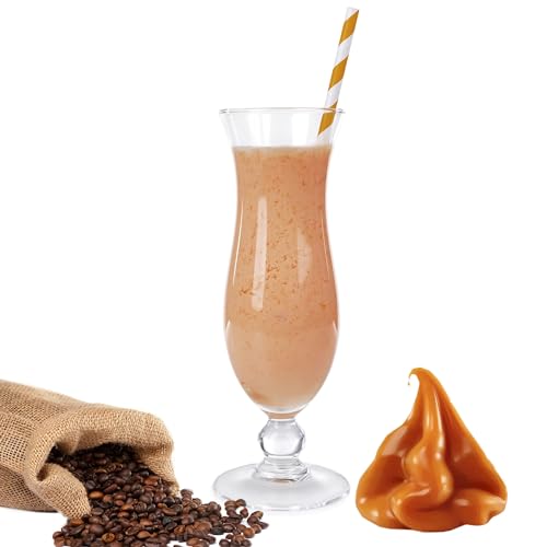 Luxofit Karamell Kaffee Süßmolke Drink Pulver mit Whey Protein, L-Carnitin, für Fitness und Wellness, Geschmacksintensiv, schnelle und einfache Zubereitung (333 g) von luxofit