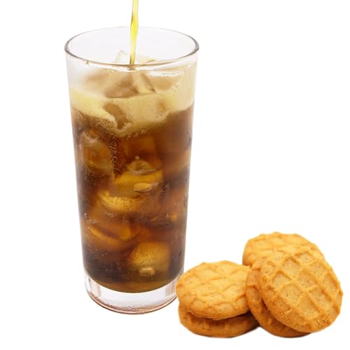 Luxofit Keks Cookie Energy Drink Pulver Getränk, Allergenfrei, Taurinpulver, für Ausdauersportler geeignet, Natürliche Farbstoffe, Geschmacksintensiv, Sporternährung (1 Kg) von luxofit