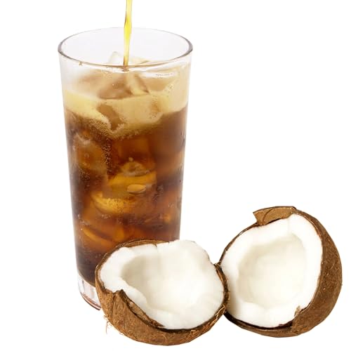 Luxofit Kokosmilch Nuss Energy Drink Pulver Getränk, Koffein- und Taurinhaltiges Getränkepulver, Natürliche Farbstoffe, Geschmacksintensiv, Einfache Zubereitung (333 g) von luxofit