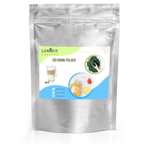 Luxofit Latte Macchiato Getränk isotonisch | Iso Drink Pulver, Ideal für Sportler, Natürliche Farbstoffe, schnelle & einfache Zubereitung, Made in Germany (10 Kg) von luxofit