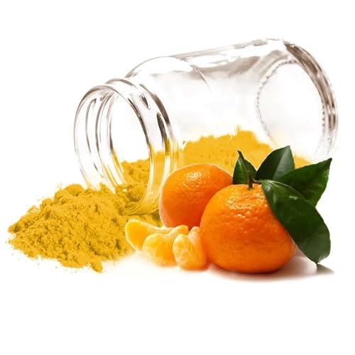 Luxofit Mandarine Aroma | Geschmack | Flavour Pulver, Aromen für Lebensmittel und Getränke, Vegetarisch und Vegan, GMO-Frei, Made in Germany, Geschmacksintensiv (1 Kg) von luxofit