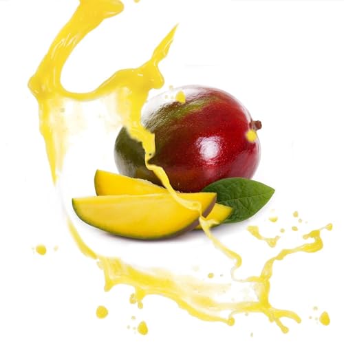 luxofit Luxofit Mango Aroma flüssig Geschmacksverfeinerung von Lebensmittel und Getränke Vegetarisch und Vegan GMO-Frei Made in Germany geeignet für private Küche und Gastronomie (50 ml) Gelb von luxofit