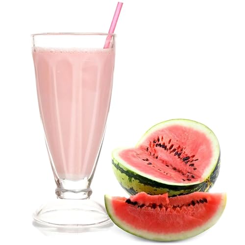 Luxofit Melone Süßmolke Drink Pulver mit Whey Protein, Natürliche Farbstoffe, für Sport und Wellness geeignet, schnelle und einfache Zubereitung, Erfrischend (333 g) von luxofit