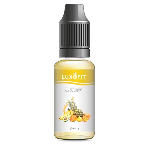 Luxofit Multivitamin Aroma flüssig, Geschmacksrichtungen für Küche, Aromatisierung von Speisen und Getränken, Vegetarisch und Vegan, GMO-Frei, Made in Germany (1 L) von luxofit