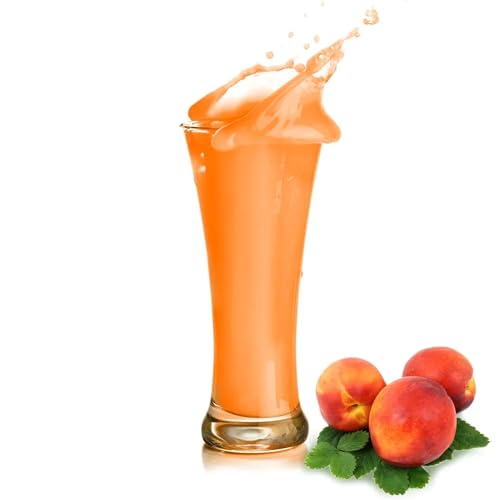 Luxofit Nektarine Süßmolke Drink Pulver mit Whey Protein, Fruchtiges Molkepulver, für Sportler und Wellness, Natürliche Farbstoffe, schnelle und einfache Zubereitung (10 Kg) von luxofit