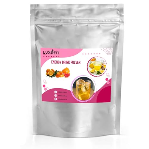 Luxofit Pampelmuse Orangen Mandarinen Energy Drink Pulver, allergenfrei, Taurinhaltiges Getränkepulver, Geschmacksintensiv, schnelle und einfache Zubereitung (10 Kg) von luxofit