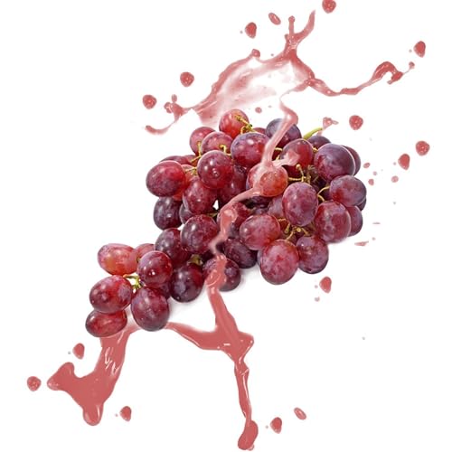 Luxofit Rote Trauben Aroma flüssig, Verschiedene Größen, geeignet für Gastronomie und Private Küche, GMO-Frei, Vegetarisch und Vegan, Aromatisierung von Lebensmitteln und Getränken (50 ml) von luxofit
