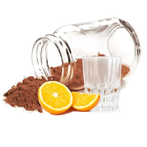 Luxofit Rum Orangen Aroma | Geschmack | Flavour Pulver, Aromen für Lebensmittel und Getränke, Vegetarisch und Vegan, GMO-Frei, Made in Germany, Geschmacksverstärker (50 g) von luxofit