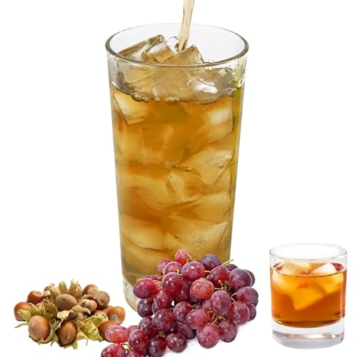 Luxofit Rum Traube Nuss Energy Drink Pulver, allergenfrei, Koffeinhaltiges Getränkepulver, schnelle und einfache Zubereitung, Geschmacksintensiv, natürliche Farbstoffe (10 Kg) von luxofit