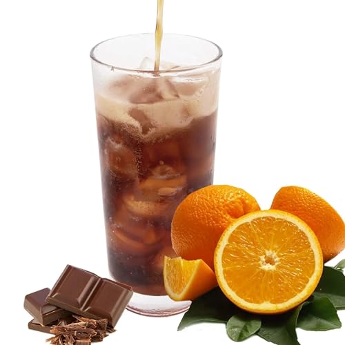 Luxofit Schoko Orangen Energy Drink Pulver, Allergenfrei, Taurin-haltiges Getränkepulver, Geschmacksintensiv, schnelle und einfache Zubereitung, Energieboost (333 g) von luxofit