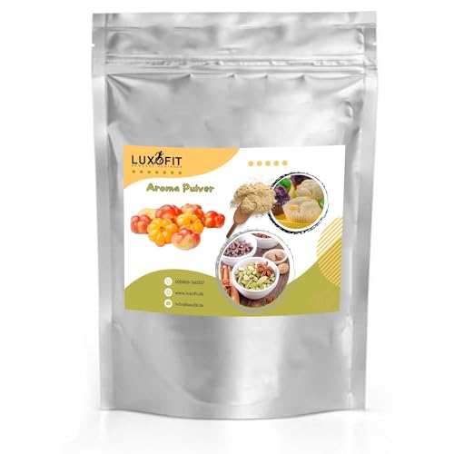 Luxofit Skandinavische Frucht Aroma Pulver, Aromen für Lebensmittel und Getränke, Geschmacksverfeinerung, Vegetarische und Vegane Aromatisierung, Made in Germany, GMO-Frei (1 Kg) von luxofit