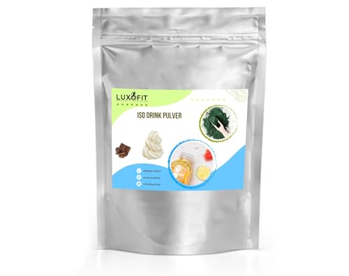 Luxofit Stracciatella Sahne Getränk isotonisch Iso Drink Pulver, Natürliche Farbstoffe, für aktiven Lebensstil, Sportlergetränk, schnelle und einfache Zubereitung (10 Kg) von luxofit