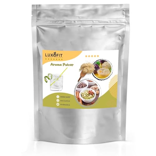 Luxofit Tonic Aroma Pulver, Aromatiesierung von Lebensmitteln und Getränken, Made in Germany, geeignet für private Küche und Gastronomie, GMO-Frei, Vegetarisch und Vegan (200 g) von luxofit