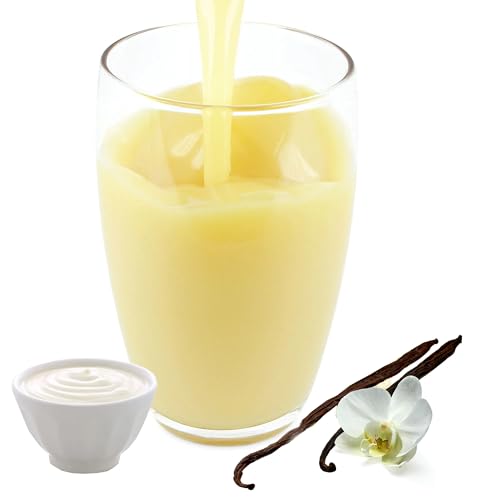 Luxofit Vanille Joghurt Getränk isotonisch Iso Drink Pulver, Elektrolytgetränk, mit L-Carnitin, für Sportler geeignet, schnelle und einfache Zubereitung (1 Kg) von luxofit