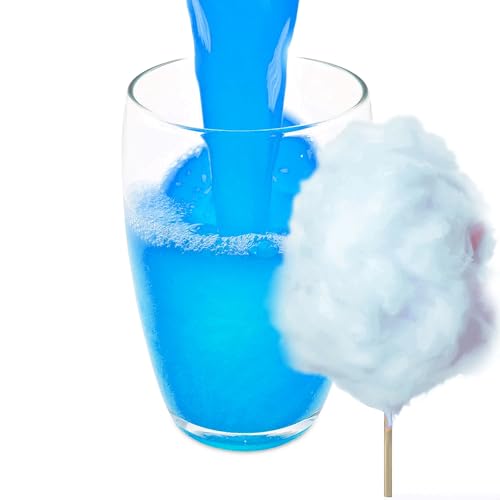 Luxofit Zuckerwatte Blau Getränk isotonisch Iso Drink Pulver, L-Carnitin, Sportgetränk, Elektrolytgetränk, Nährstoffreich, schnelle und einfache Zubereitung (333 g) von luxofit