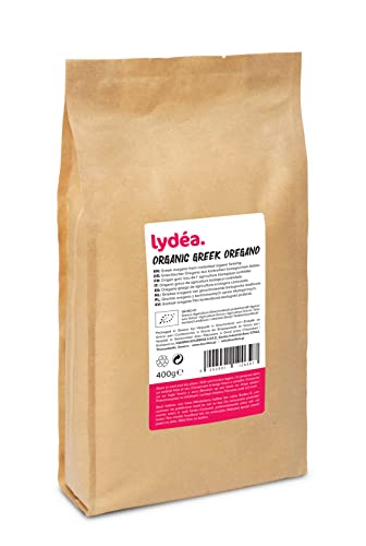 Lydea Griechischer Bio Oregano, 400 g, Premium Qualität mit intensivem Aroma und Geschmack von lydéa