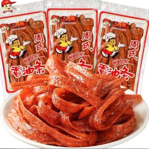 Bio-Schärfster Weizengluten Snack| LFGB & EU-Bio zertifiziert | Medium Schärfe| Vegan & Proteinreich| 148g Beutel| Asiatischer Kult-Snack von mafuse
