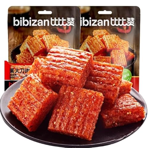 Latiao Chinesische Snacks, 216g würzige Streifen, Würzig Gewürzte Scharfe Snacks für Partys und Büro, Individuelles Paket (36 Packungen) von mafuse