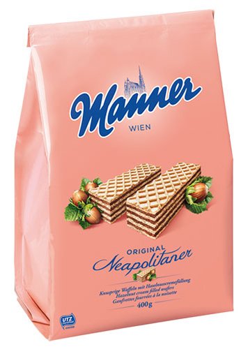 5x Manner - Schnitten Original Neapolitaner UTZ - 400g von manner