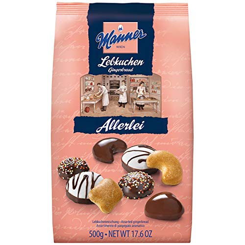 MANNER LEBKUCHEN ALLERLEI 500GR von manner