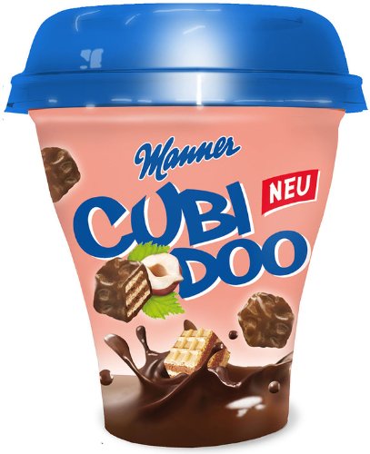 Manner Cubidoo 140g, 4er Pack (4 x 140 g) von manner