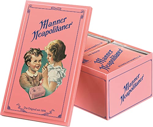 Manner Neapolitaner 1898 Nostalgiedose - der Klassiker Manner Neapolitaner 1898 Nostalgiedose - der Klassiker von manner